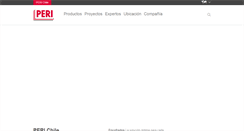 Desktop Screenshot of peri.cl