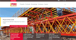 Desktop Screenshot of peri.com